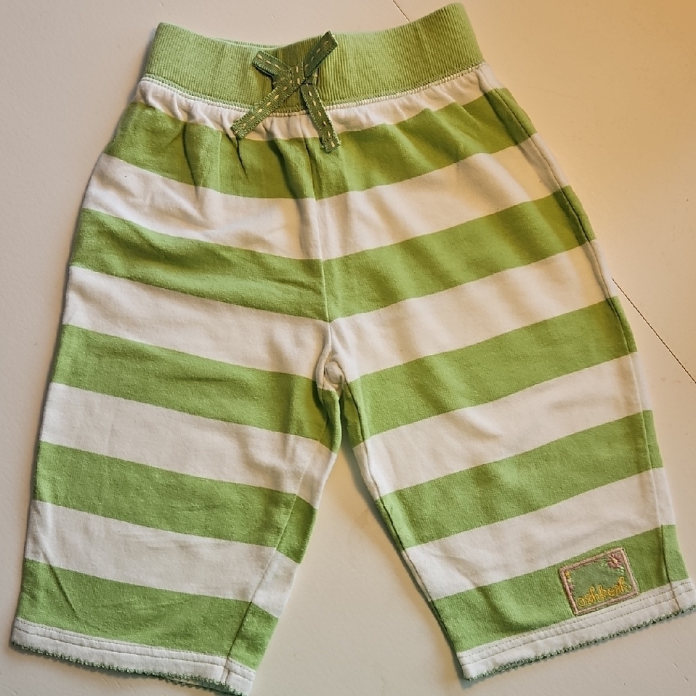 OshKosh B'gosh Sage Green Sweatpants with Elastic Waistband